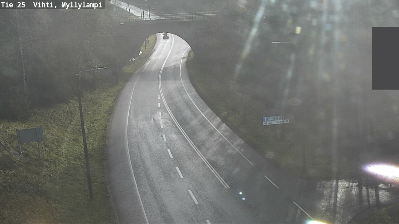 Kelikamerat Kuva Tie 25 Lohja Myllylampi, Lohja, Uusimaa