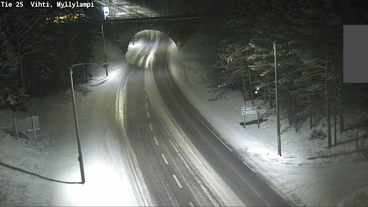 Kelikamerat Kuva Tie 25 Lohja Myllylampi, Lohja, Uusimaa