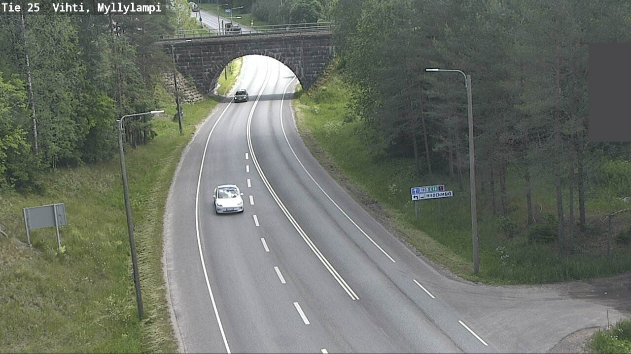 Kelikamerat Kuva Tie 25 Lohja Myllylampi, Lohja, Uusimaa