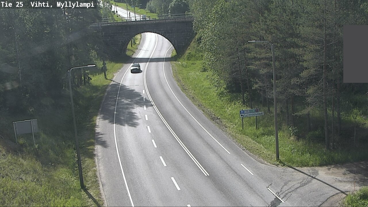 Kelikamerat Kuva Tie 25 Lohja Myllylampi, Lohja, Uusimaa