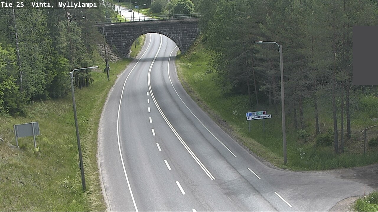 Kelikamerat Kuva Tie 25 Lohja Myllylampi, Lohja, Uusimaa