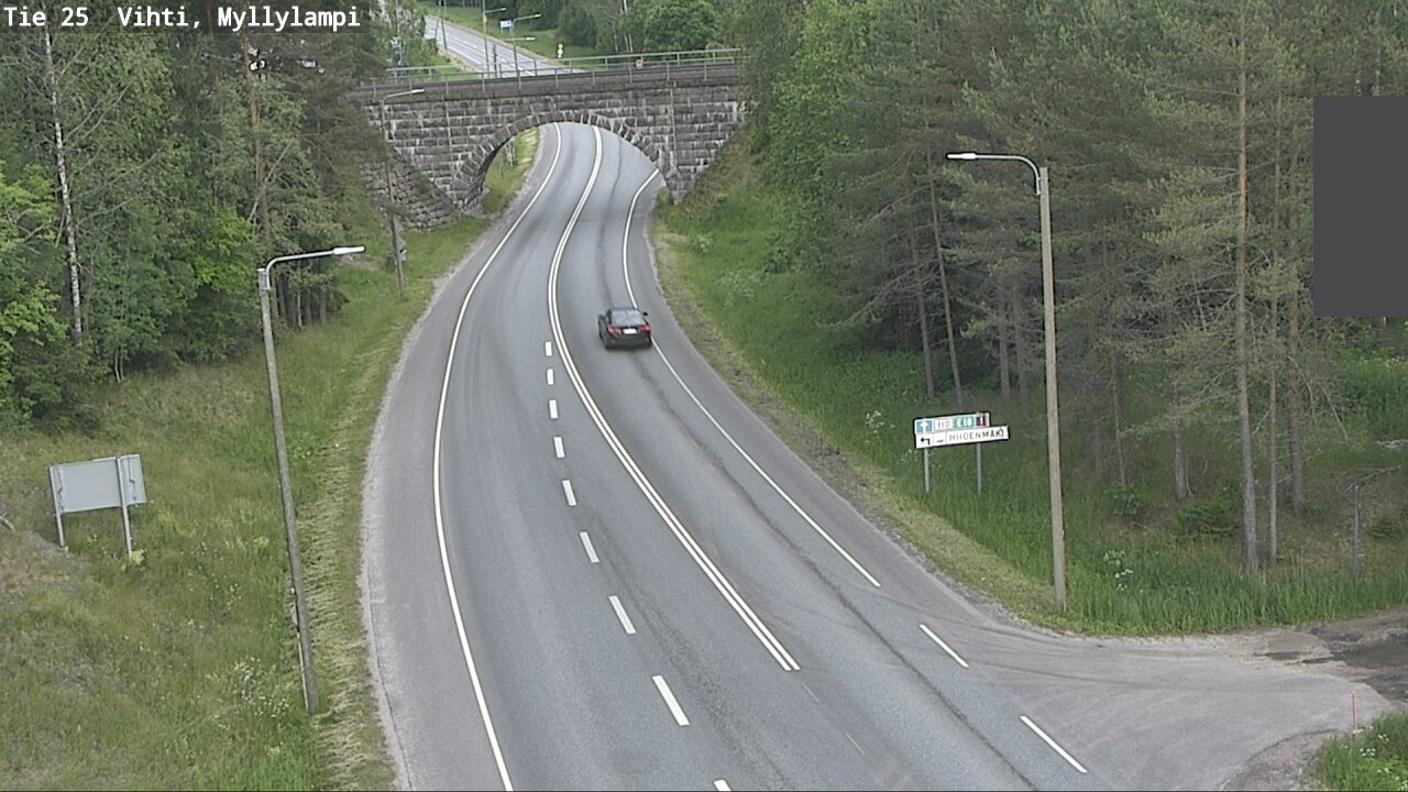 Kelikamerat Kuva Tie 25 Lohja Myllylampi, Lohja, Uusimaa