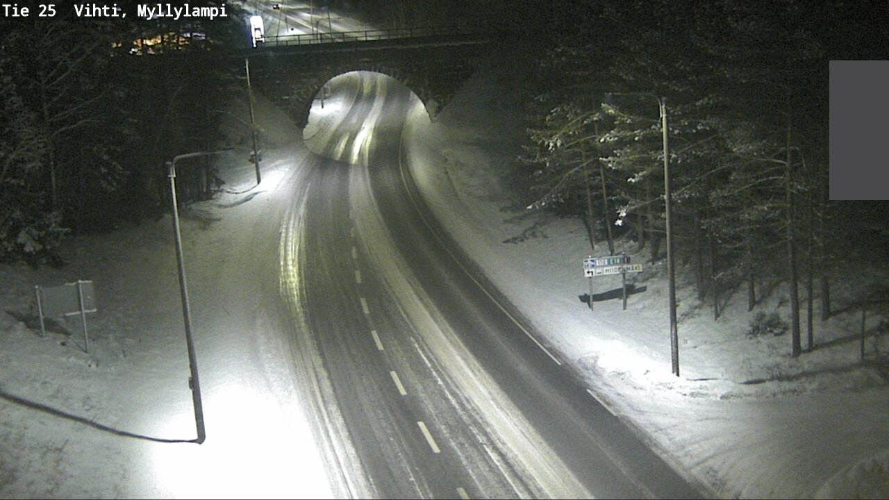 Kelikamerat Kuva Tie 25 Lohja Myllylampi, Lohja, Uusimaa