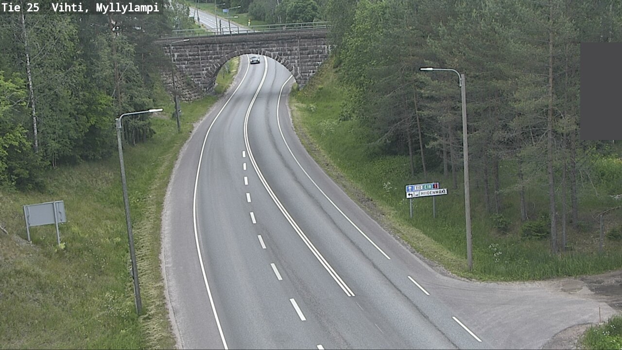 Kelikamerat Kuva Tie 25 Lohja Myllylampi, Lohja, Uusimaa