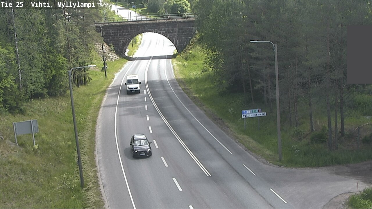 Kelikamerat Kuva Tie 25 Lohja Myllylampi, Lohja, Uusimaa