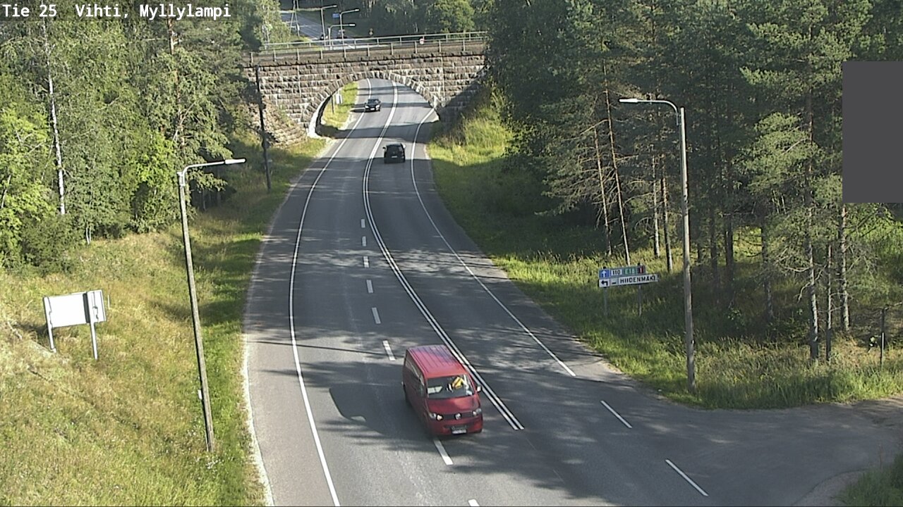 Kelikamerat Kuva Tie 25 Lohja Myllylampi, Lohja, Uusimaa