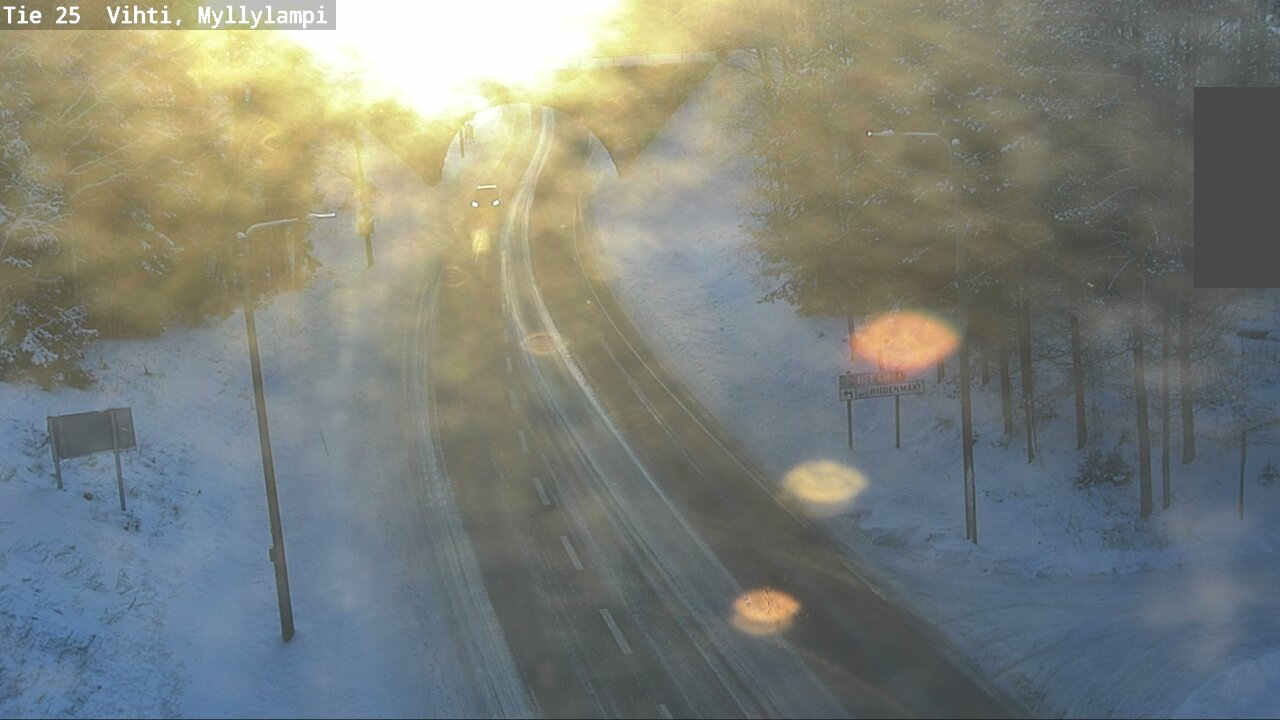 Kelikamerat Kuva Tie 25 Lohja Myllylampi, Lohja, Uusimaa