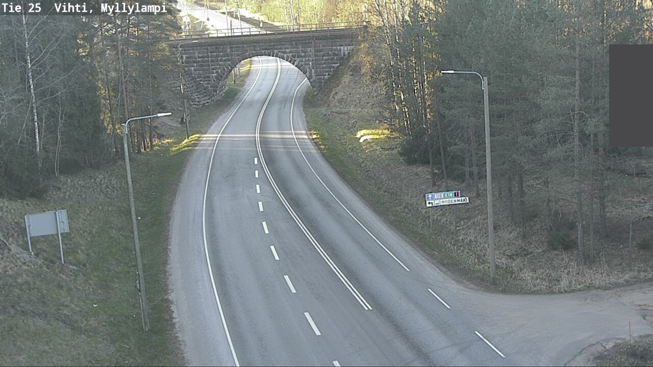 Kelikamerat Kuva Tie 25 Lohja Myllylampi, Lohja, Uusimaa