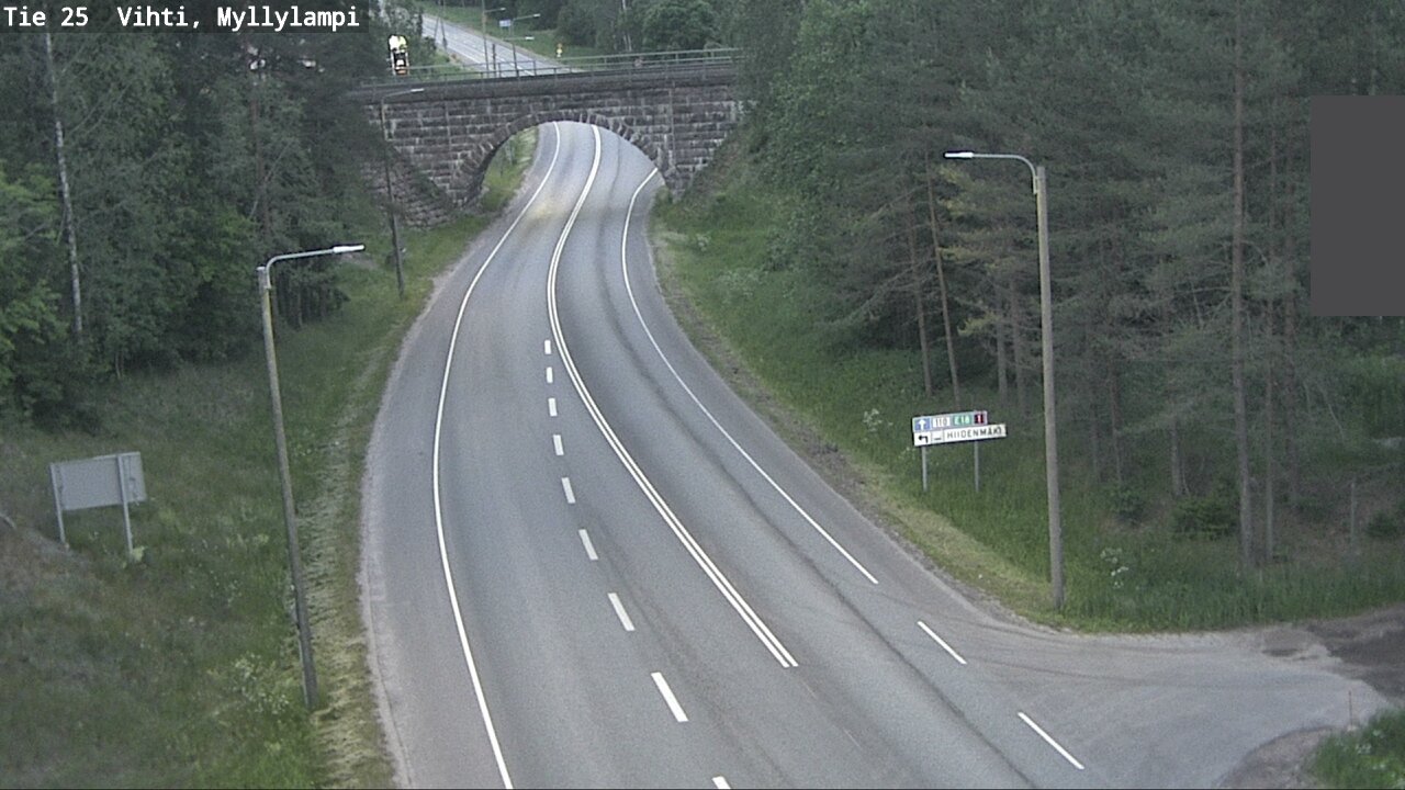 Kelikamerat Kuva Tie 25 Lohja Myllylampi, Lohja, Uusimaa