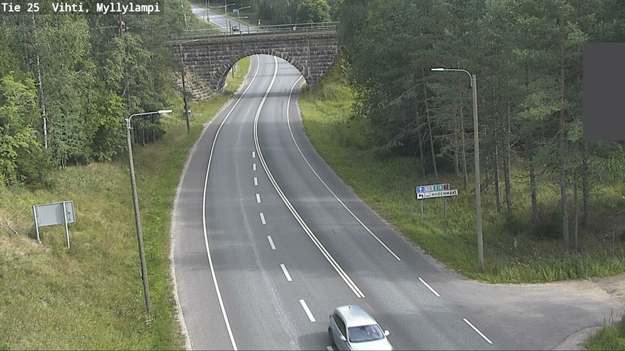 Kelikamerat Kuva Tie 25 Lohja Myllylampi, Lohja, Uusimaa