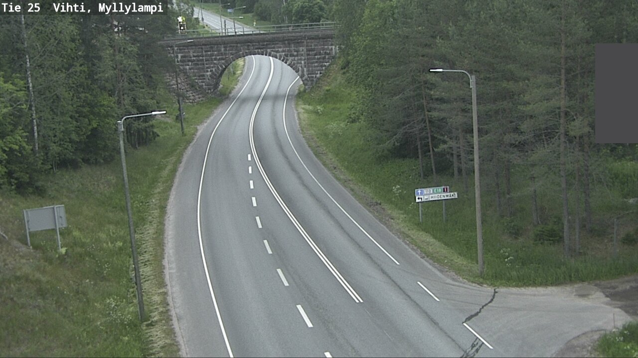 Kelikamerat Kuva Tie 25 Lohja Myllylampi, Lohja, Uusimaa