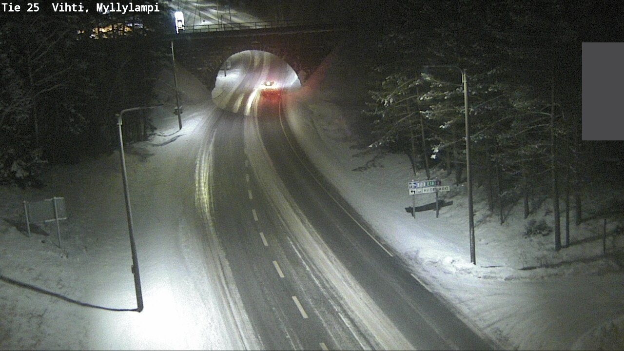 Kelikamerat Kuva Tie 25 Lohja Myllylampi, Lohja, Uusimaa