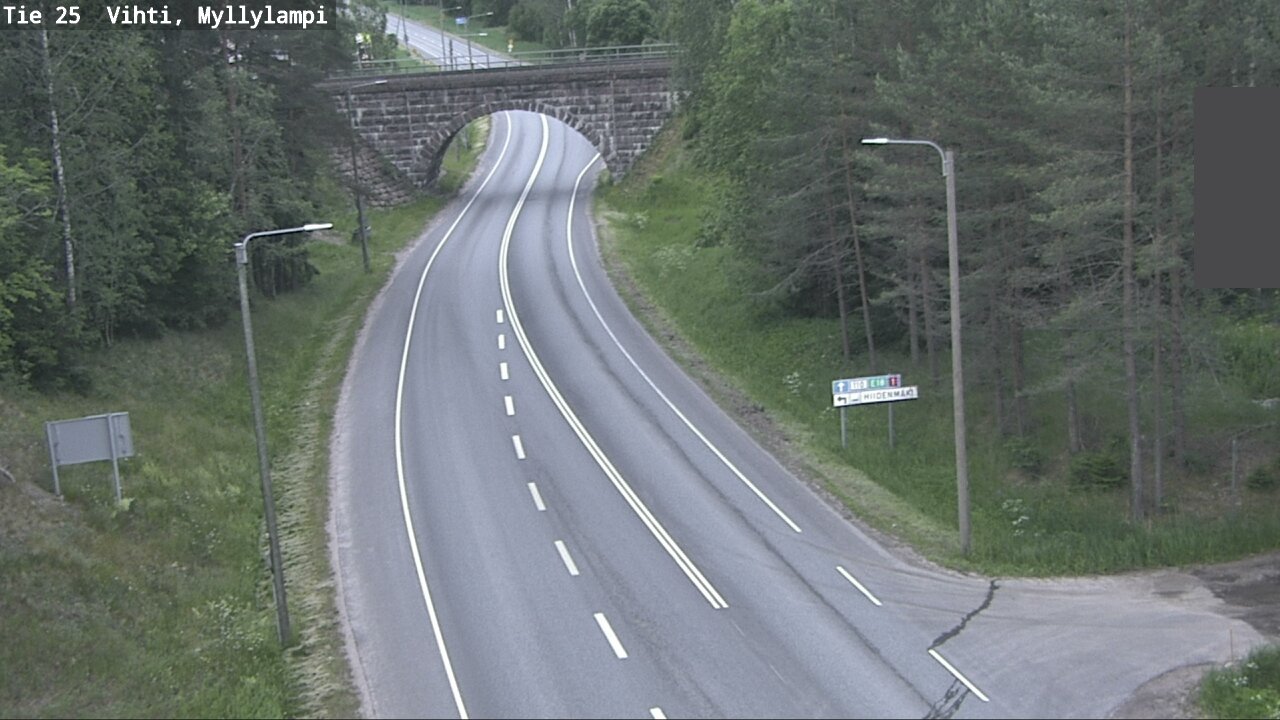 Kelikamerat Kuva Tie 25 Lohja Myllylampi, Lohja, Uusimaa