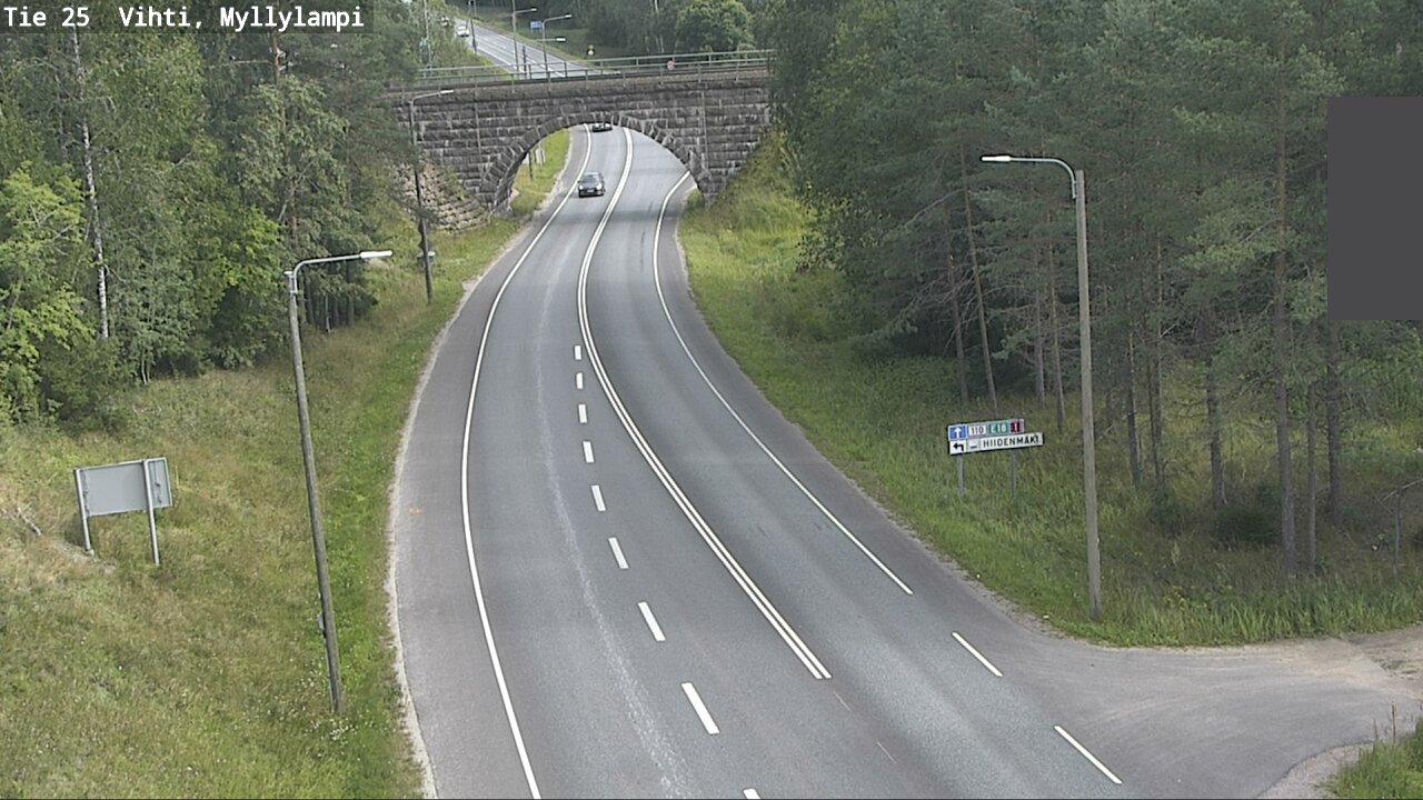 Kelikamerat Kuva Tie 25 Lohja Myllylampi, Lohja, Uusimaa