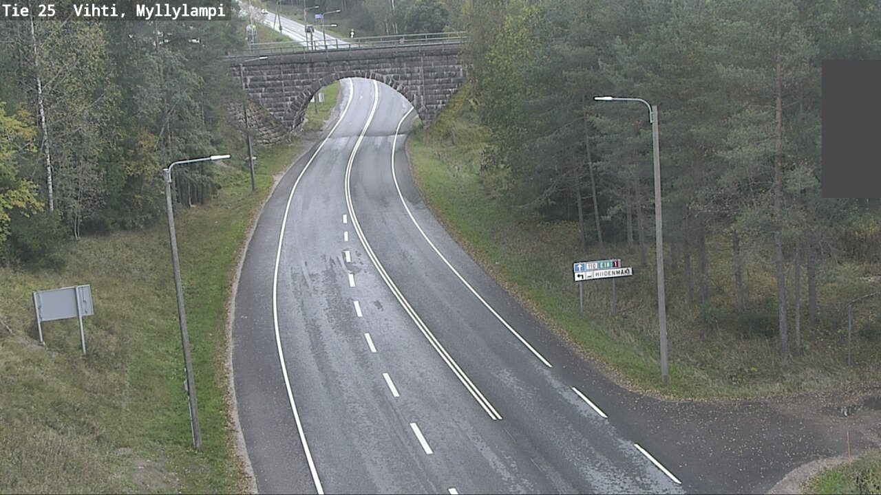 Kelikamerat Kuva Tie 25 Lohja Myllylampi, Lohja, Uusimaa