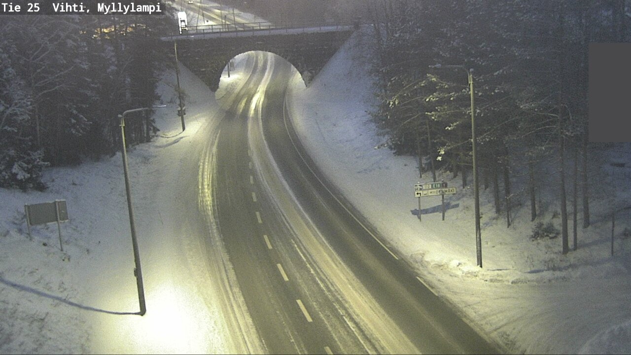 Kelikamerat Kuva Tie 25 Lohja Myllylampi, Lohja, Uusimaa