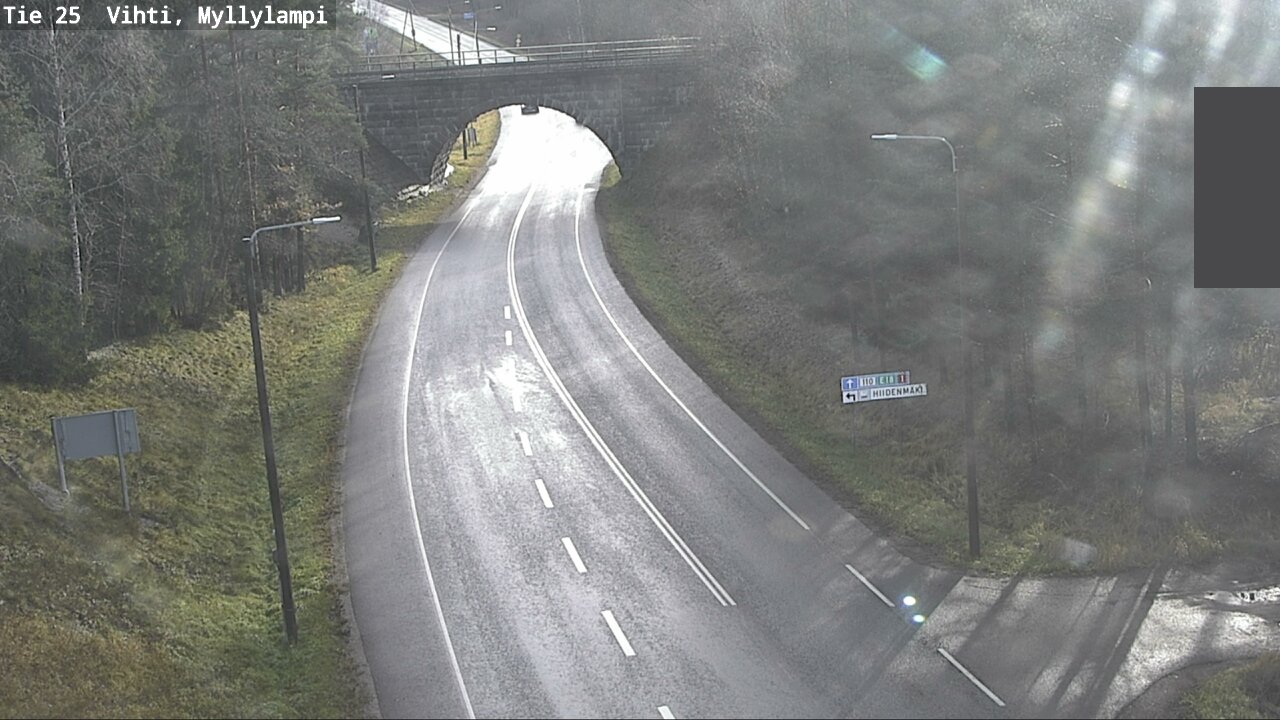 Kelikamerat Kuva Tie 25 Lohja Myllylampi, Lohja, Uusimaa