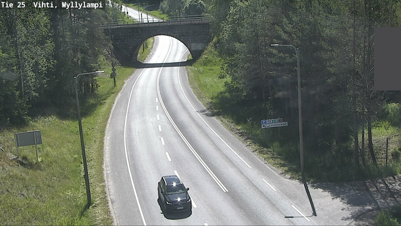 Kelikamerat Kuva Tie 25 Lohja Myllylampi, Lohja, Uusimaa