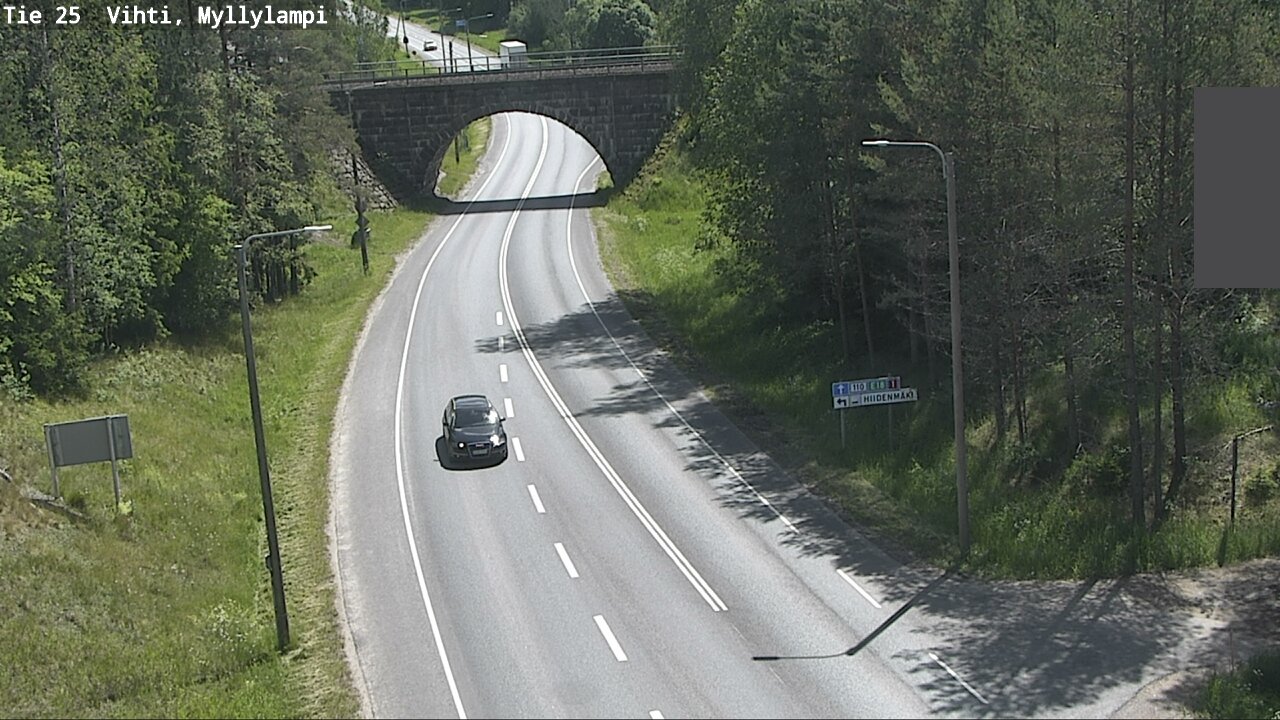 Kelikamerat Kuva Tie 25 Lohja Myllylampi, Lohja, Uusimaa