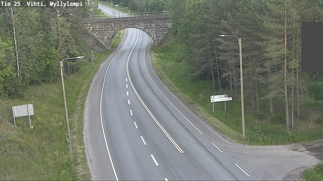 Kelikamerat Kuva Tie 25 Lohja Myllylampi, Lohja, Uusimaa