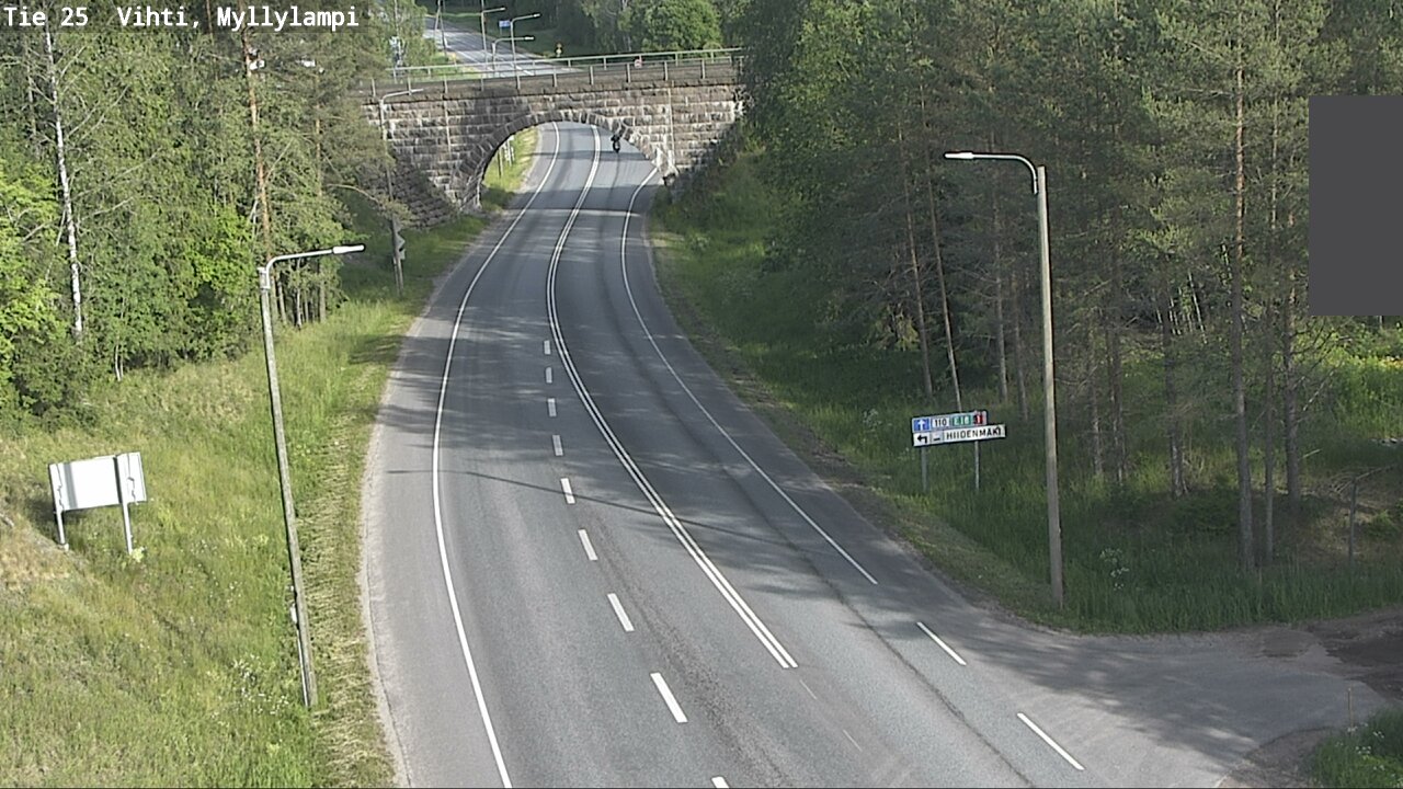 Kelikamerat Kuva Tie 25 Lohja Myllylampi, Lohja, Uusimaa