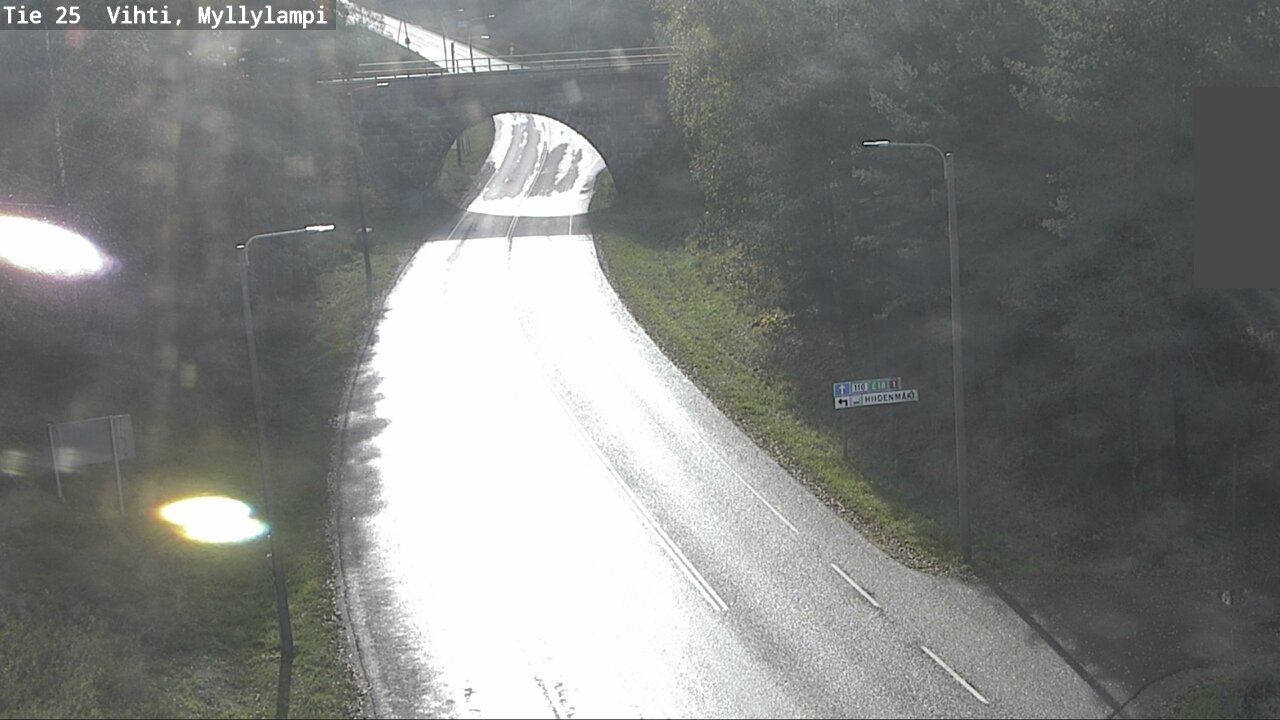 Weather Camera Image Road 25 Lohja Myllylampi, Lohja, Uusimaa