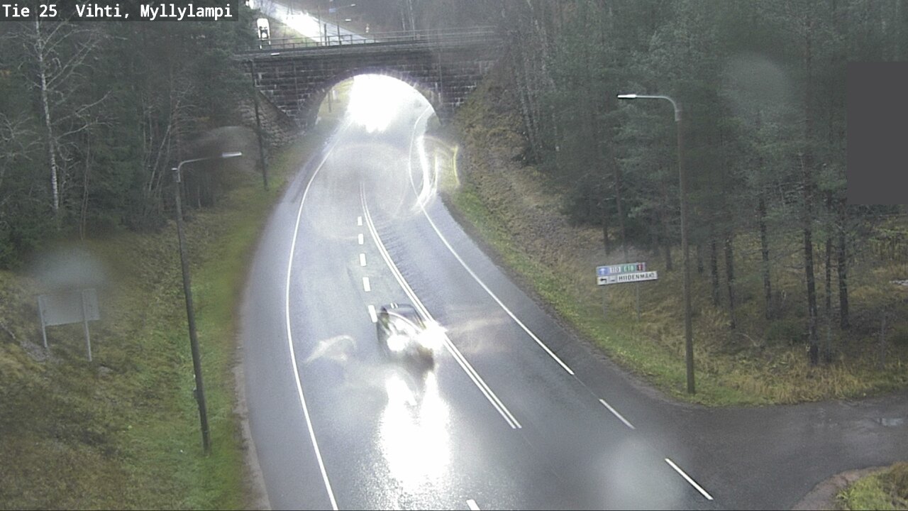 Kelikamerat Kuva Tie 25 Lohja Myllylampi, Lohja, Uusimaa