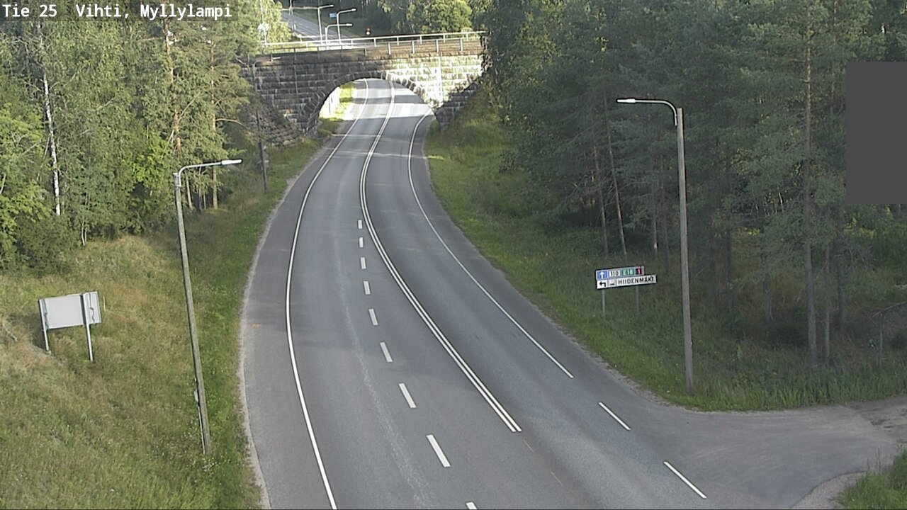 Kelikamerat Kuva Tie 25 Lohja Myllylampi, Lohja, Uusimaa