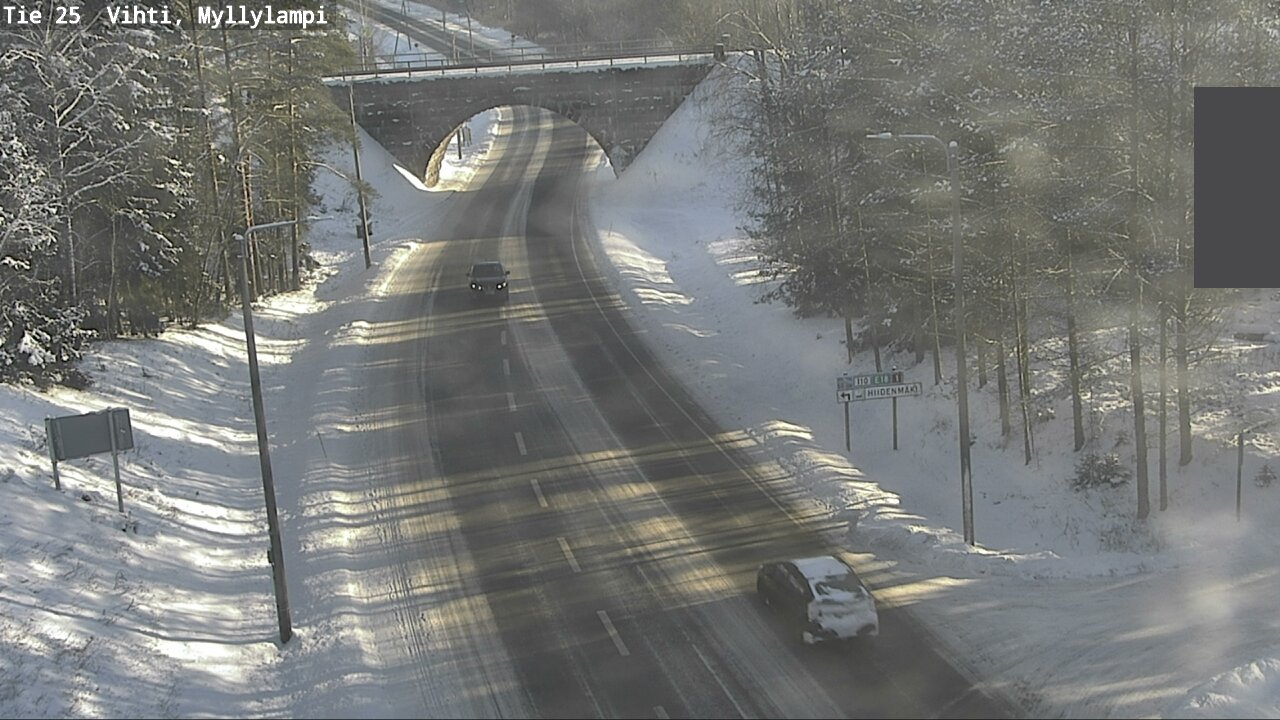 Weather Camera Image Road 25 Lohja Myllylampi, Lohja, Uusimaa