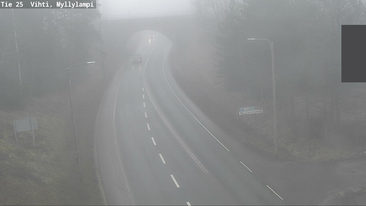 Kelikamerat Kuva Tie 25 Lohja Myllylampi, Lohja, Uusimaa