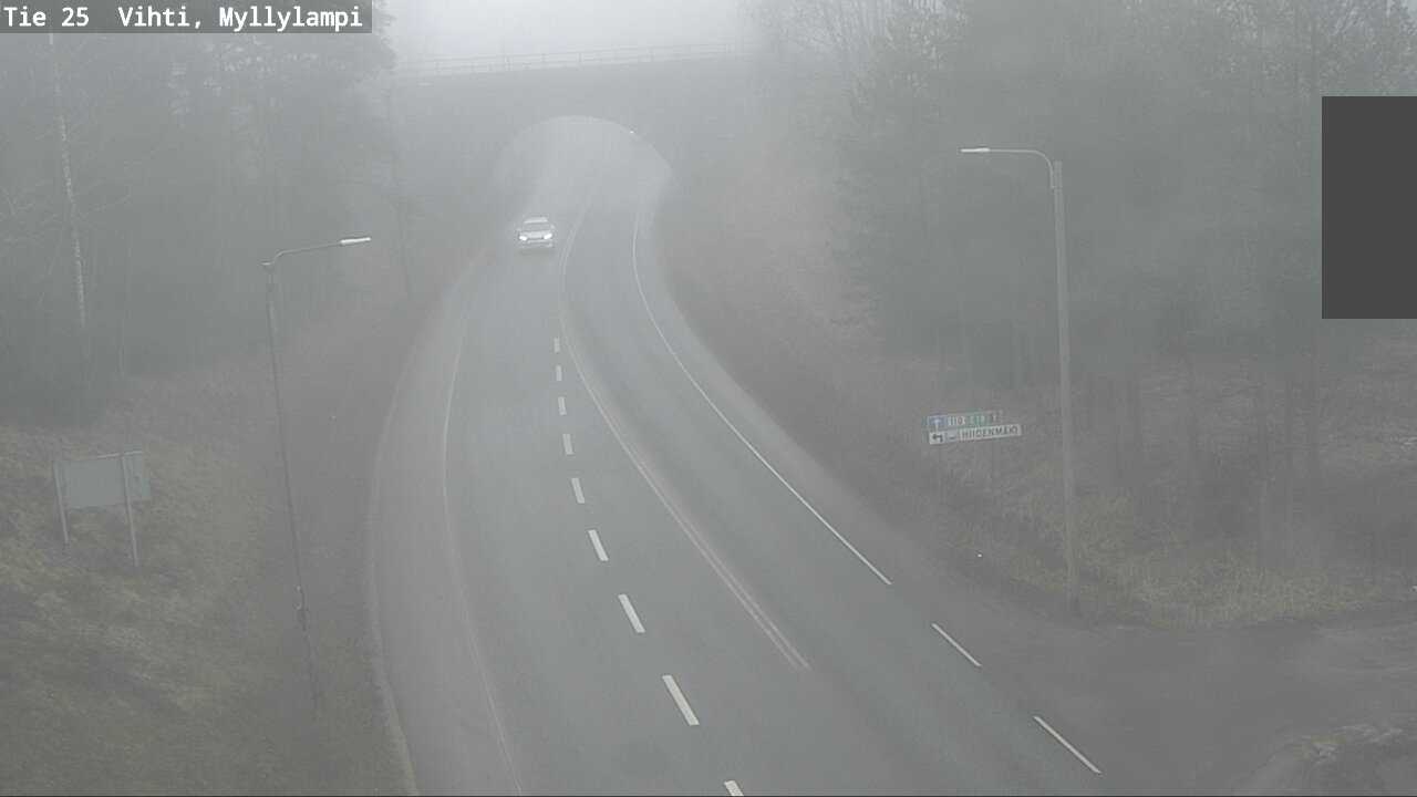 Kelikamerat Kuva Tie 25 Lohja Myllylampi, Lohja, Uusimaa