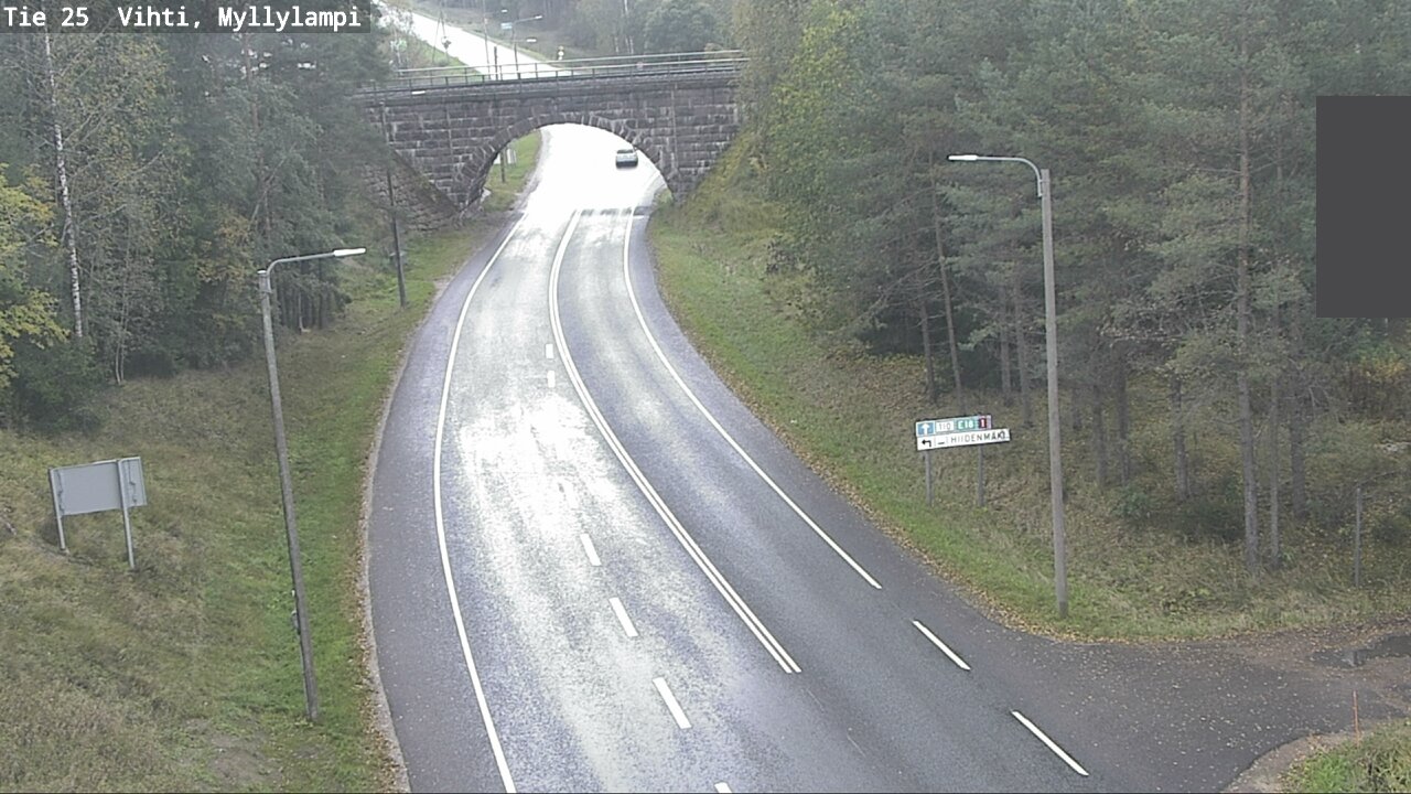 Kelikamerat Kuva Tie 25 Lohja Myllylampi, Lohja, Uusimaa