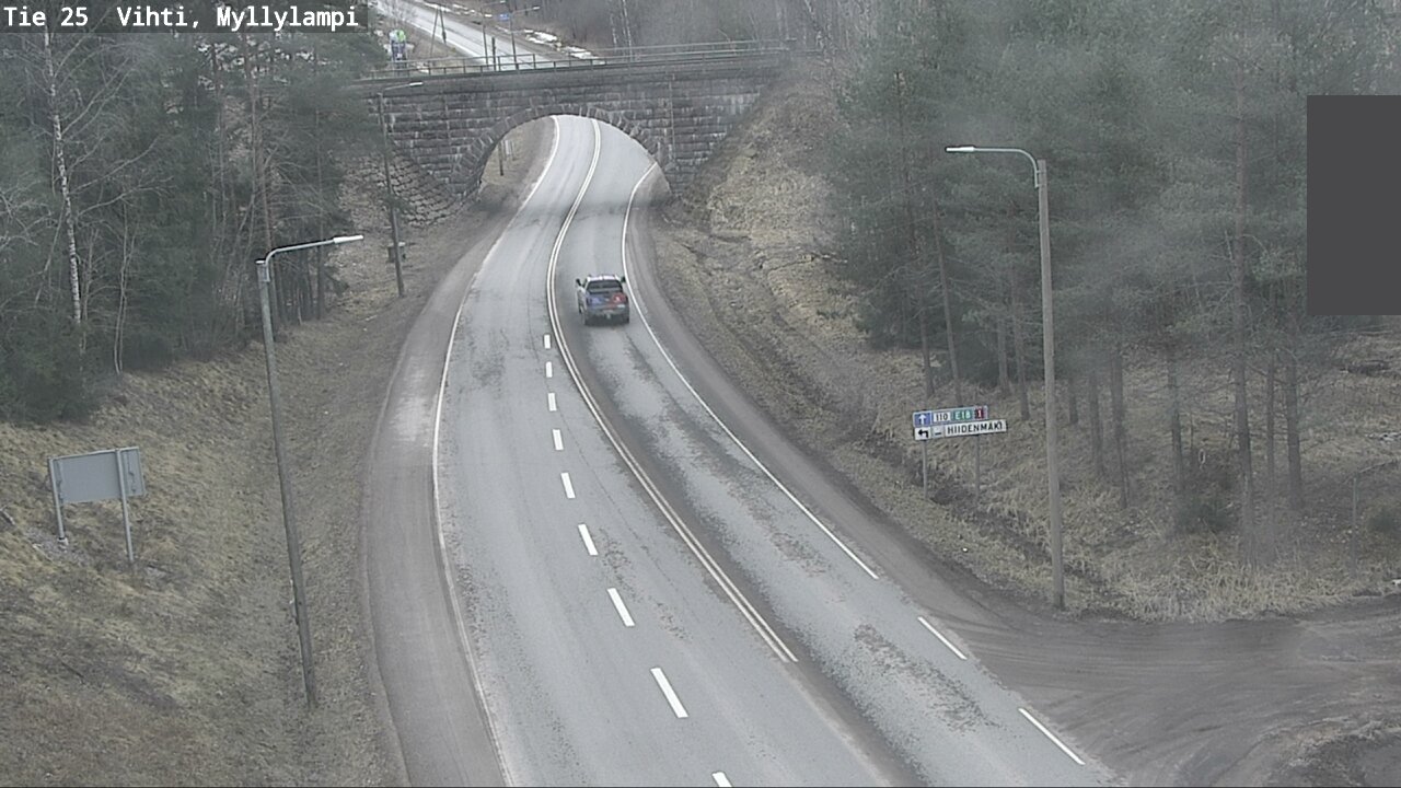 Kelikamerat Kuva Tie 25 Lohja Myllylampi, Lohja, Uusimaa