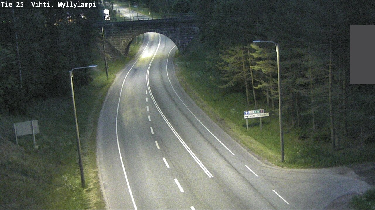 Kelikamerat Kuva Tie 25 Lohja Myllylampi, Lohja, Uusimaa