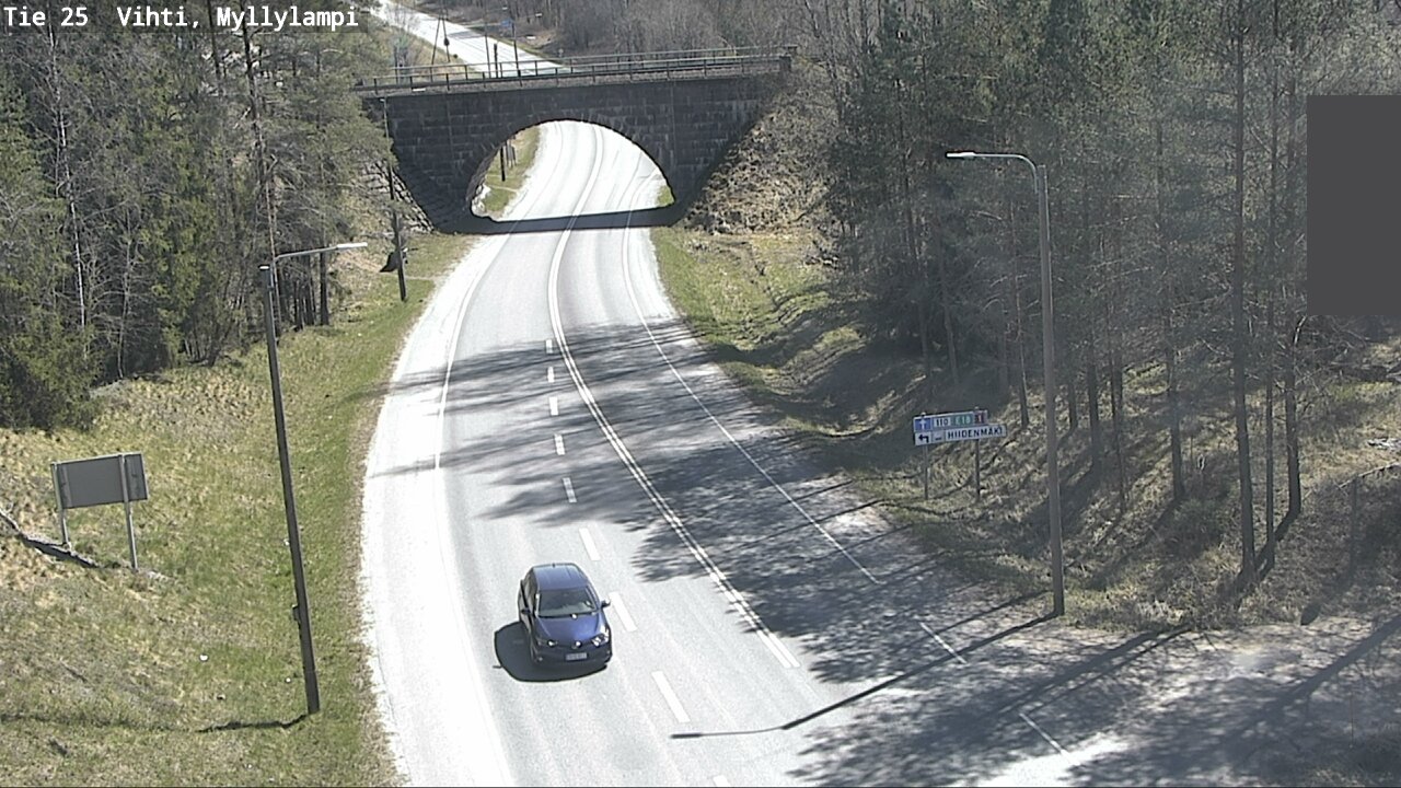 Kelikamerat Kuva Tie 25 Lohja Myllylampi, Lohja, Uusimaa