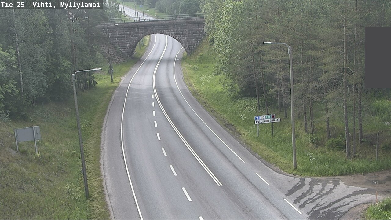 Kelikamerat Kuva Tie 25 Lohja Myllylampi, Lohja, Uusimaa