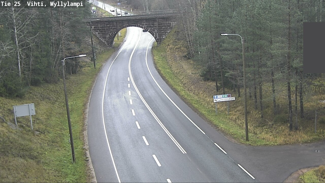 Kelikamerat Kuva Tie 25 Lohja Myllylampi, Lohja, Uusimaa