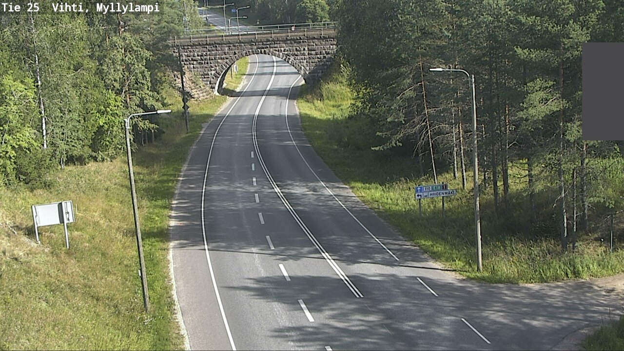 Kelikamerat Kuva Tie 25 Lohja Myllylampi, Lohja, Uusimaa
