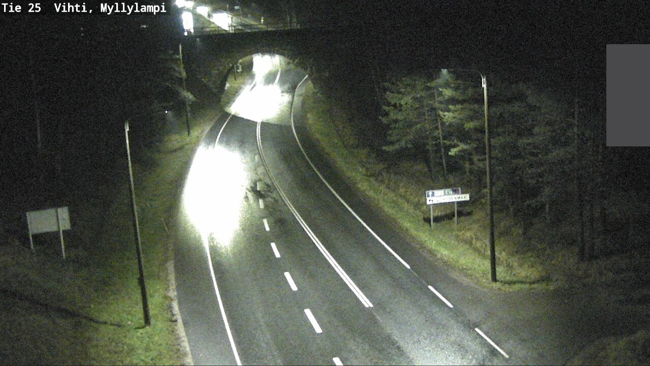 Kelikamerat Kuva Tie 25 Lohja Myllylampi, Lohja, Uusimaa