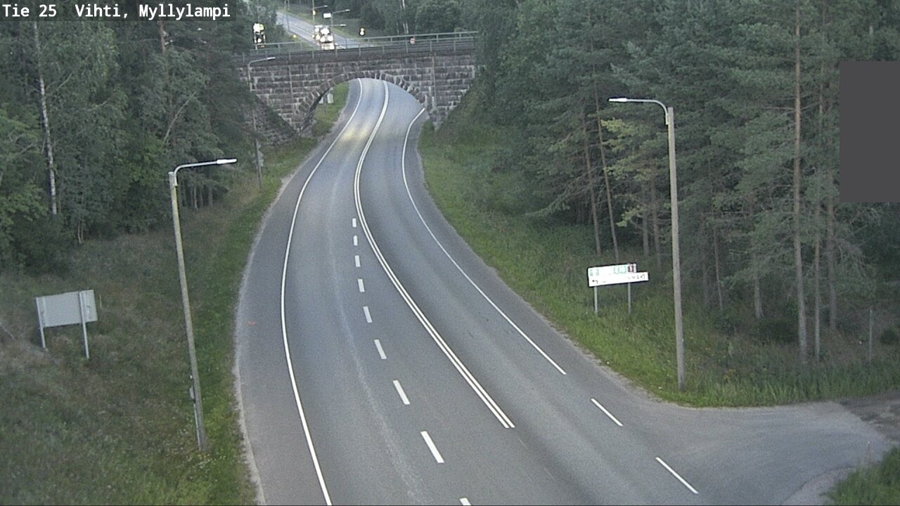 Kelikamerat Kuva Tie 25 Lohja Myllylampi, Lohja, Uusimaa