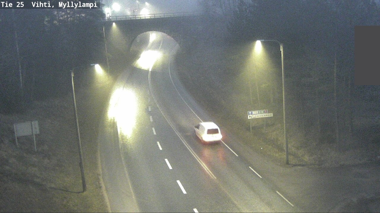 Kelikamerat Kuva Tie 25 Lohja Myllylampi, Lohja, Uusimaa