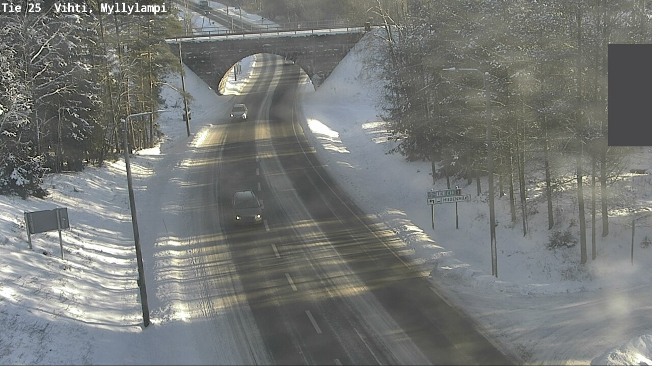 Weather Camera Image Road 25 Lohja Myllylampi, Lohja, Uusimaa