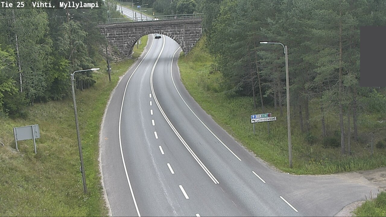 Kelikamerat Kuva Tie 25 Lohja Myllylampi, Lohja, Uusimaa