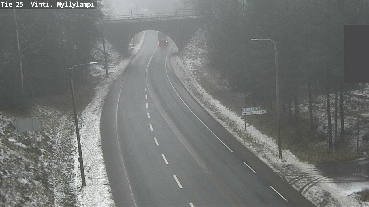 Kelikamerat Kuva Tie 25 Lohja Myllylampi, Lohja, Uusimaa