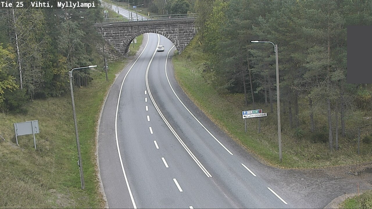 Kelikamerat Kuva Tie 25 Lohja Myllylampi, Lohja, Uusimaa