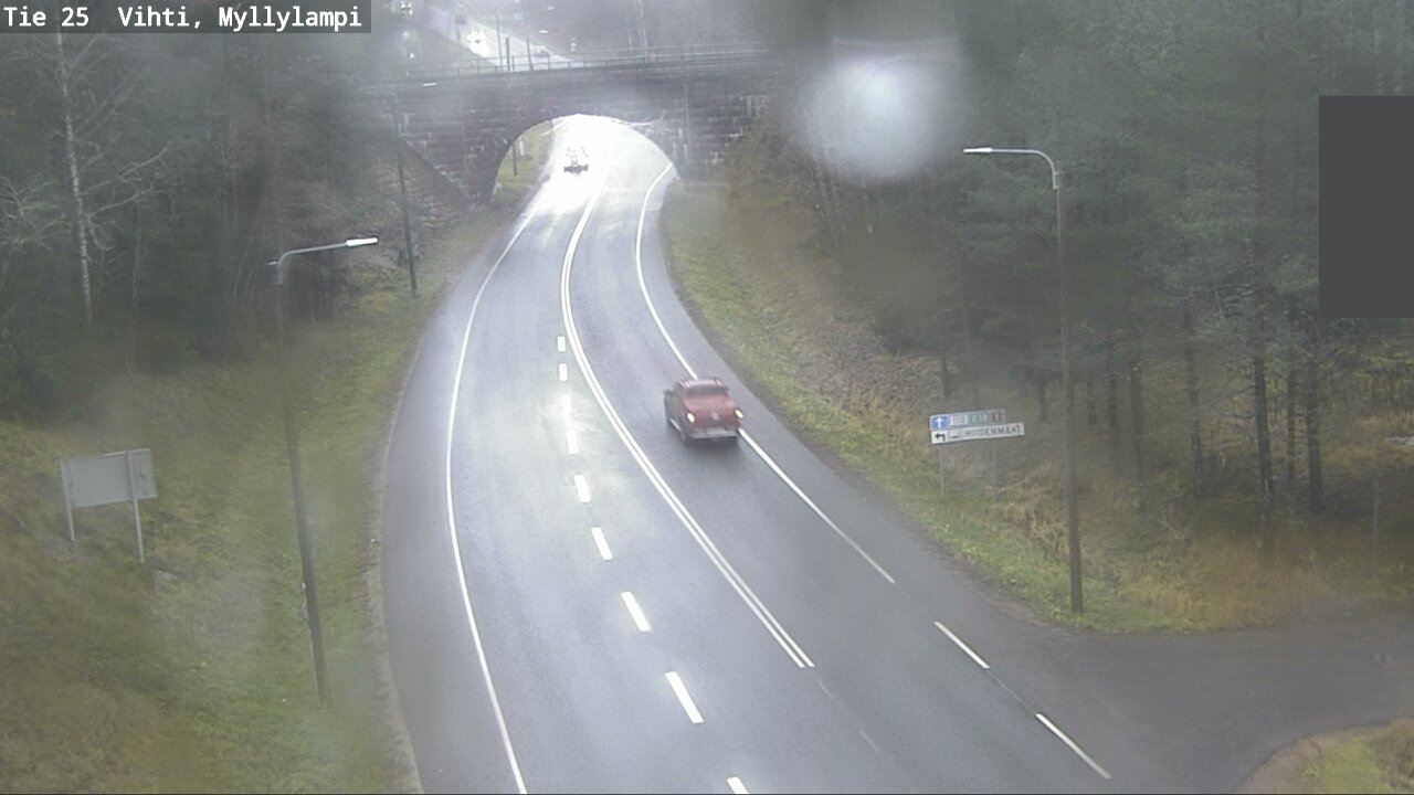 Kelikamerat Kuva Tie 25 Lohja Myllylampi, Lohja, Uusimaa