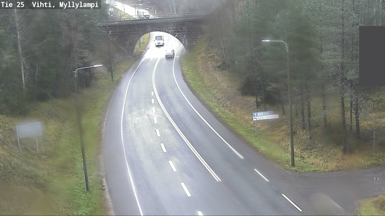 Kelikamerat Kuva Tie 25 Lohja Myllylampi, Lohja, Uusimaa