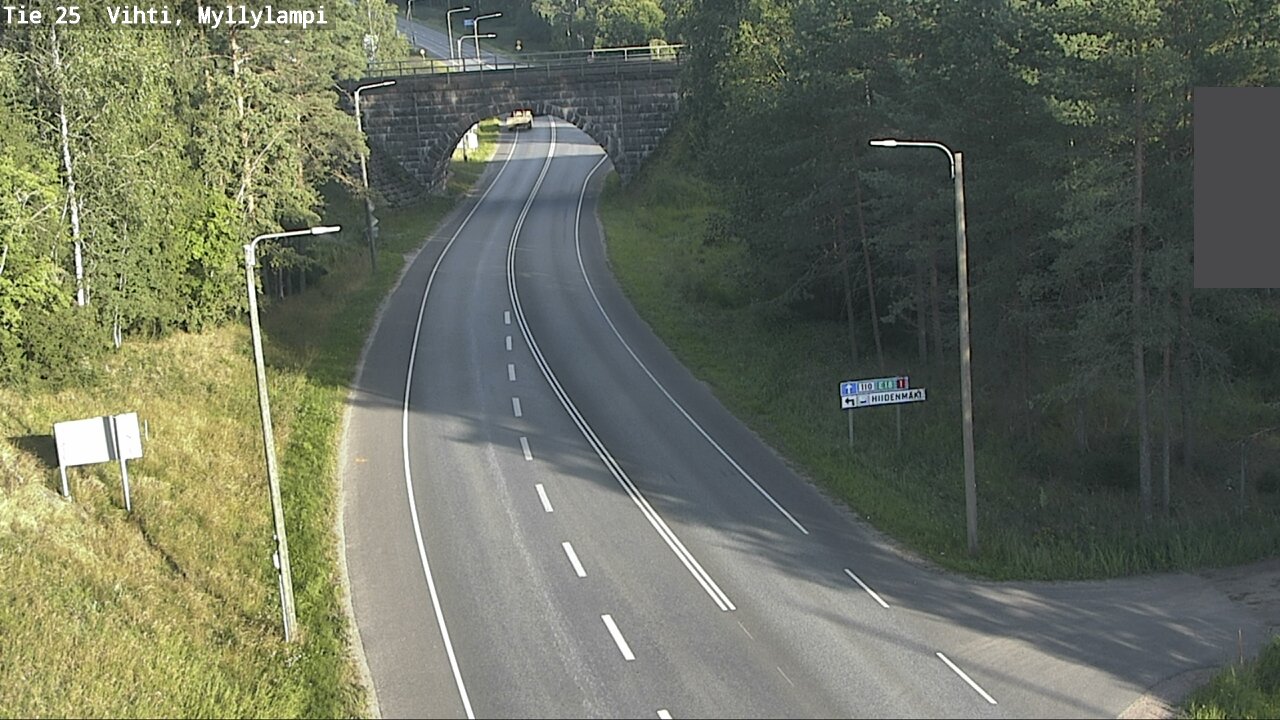 Kelikamerat Kuva Tie 25 Lohja Myllylampi, Lohja, Uusimaa
