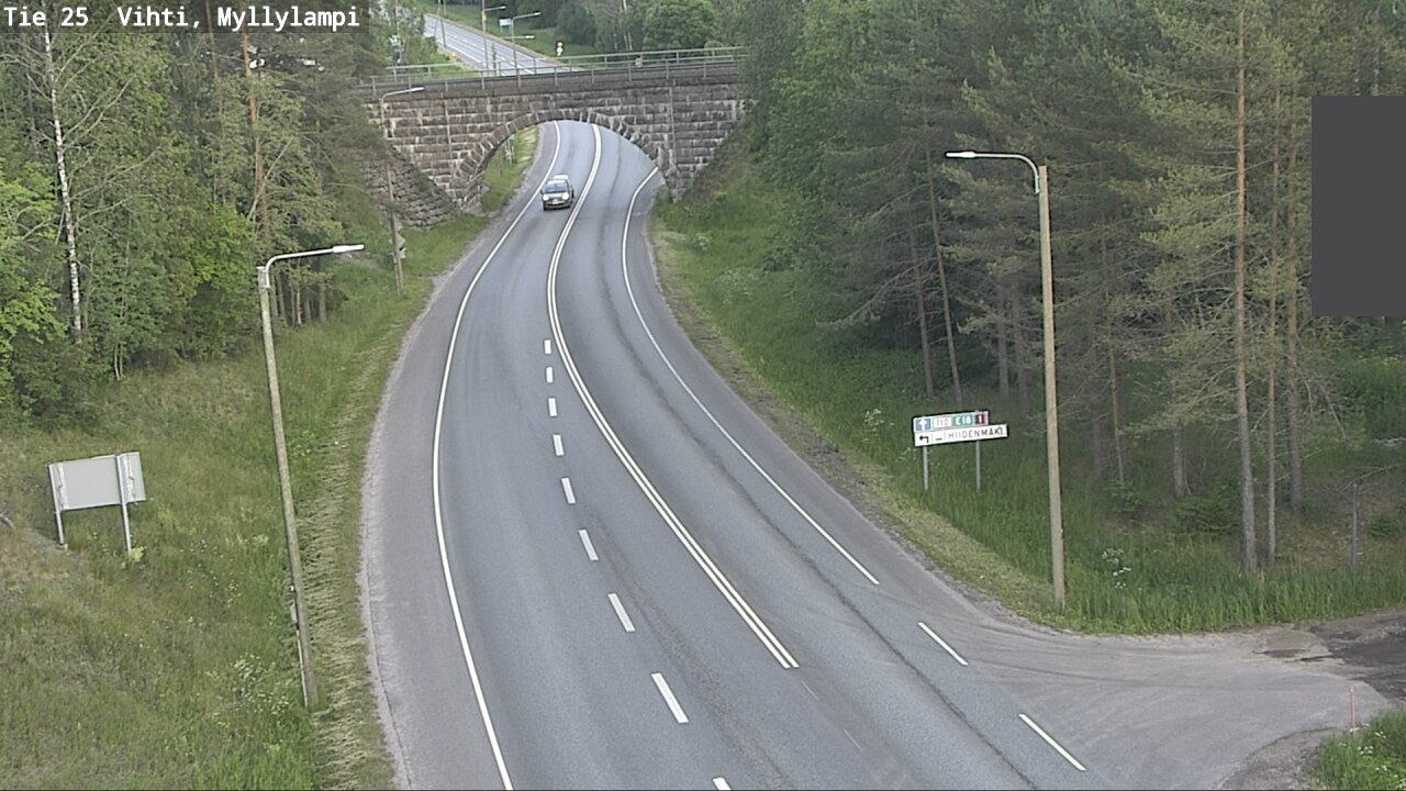 Kelikamerat Kuva Tie 25 Lohja Myllylampi, Lohja, Uusimaa