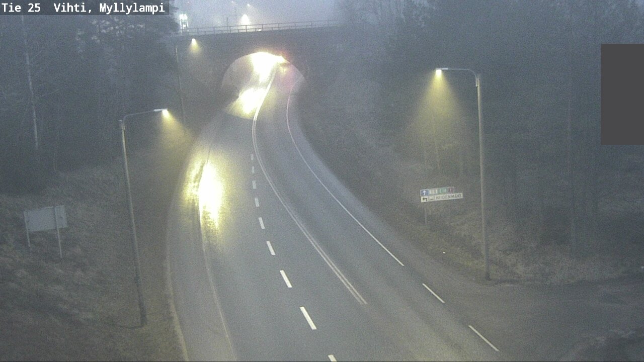 Kelikamerat Kuva Tie 25 Lohja Myllylampi, Lohja, Uusimaa